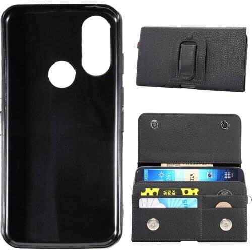 ITien TPU Silicone Protect Business Clip Leather Cover Phone Case For Caterpillar Cat S42 S62 Pro Wallet Etui Skin