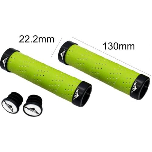 Handlebar cover non-slip and impact resistant aluminum alloy ergonomic bicycle handlebar handle replacement parts manopla bike