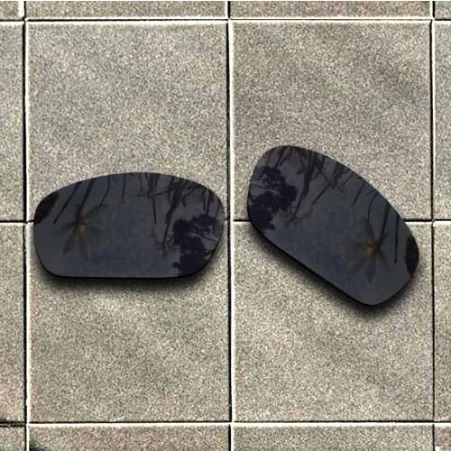 Stealth Black Polarized Sunglasses Replacement Lens for-Oakley Jawbone Frame 100% UV Protection Good Fitness
