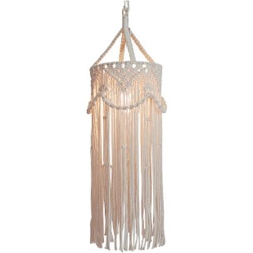 GTBL Chandelier Boho Decor Hand-Woven Charm Macrame Wall Hanging Creative Home Bunk Home Decoration Lamp Shade Mandala