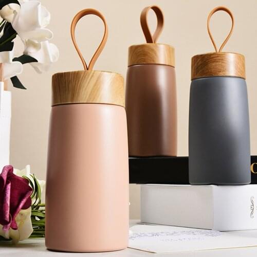 Insulated Coffee Mug 304 Stainless Steel Tumbler Water Thermos Vacuum Flask Mini Water Bottle Portable Travel Mug Thermal Cup