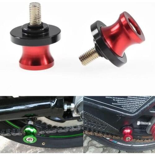 Swingarm Spools Slider For SUZUKI GSR 750 600 400 GSX650F GSX1250FA GSF 1250/1200 N/S Bandit SV650 Motorcycle CNC Stand Screw M8