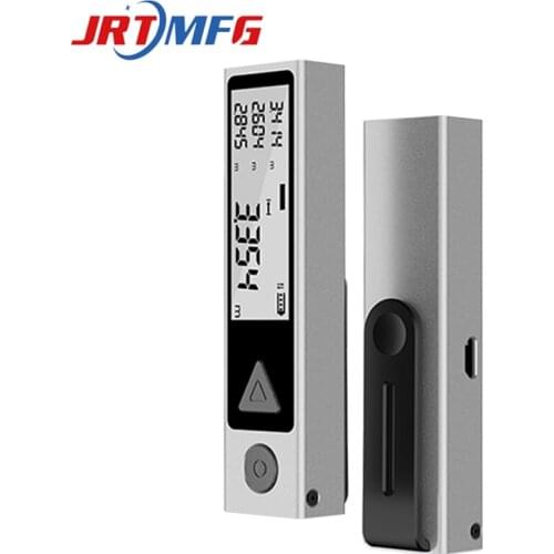 JRTMFG Laser Rangefinder USB Charging Aluminum alloy Household Industry Universal Bluetooth High precision Laser Distance Meter