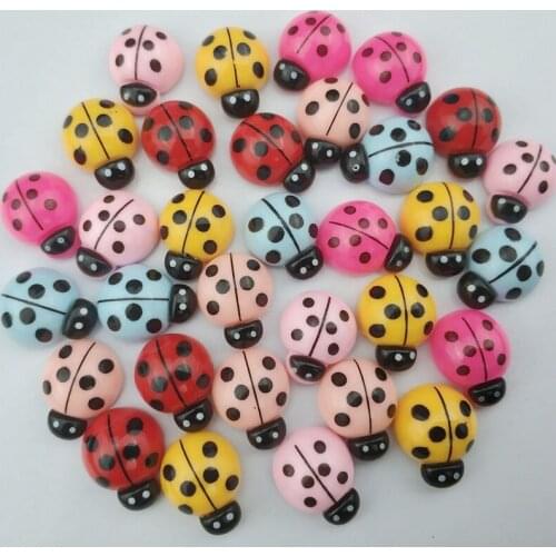 36 Pcs/set cute ladybird fridge magnet set creative refrigerator magnets stickers strong neodymium magnetic photo office magnet