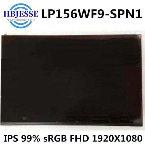 Original 115.6'' Glossy Screen Display Panel Matrix Exact Model LP156WF9-SPN1 IPS 99% sRGB FHD 1920x1080 30 pins