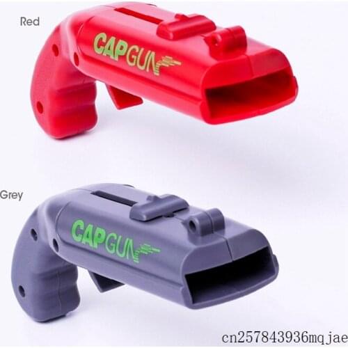 50pcs Gun Shaped Bottle Openers Cap Flying Opener Beer Bottle Opener Launcher Tool