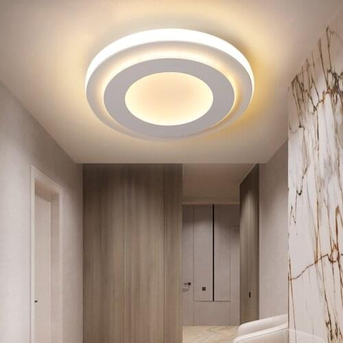 Surface Mounted LED Ceiling Lamps For Balcony Corridor Bedroom cloakroom Indoor Home attic lighting kitchen Iron Lights fixture