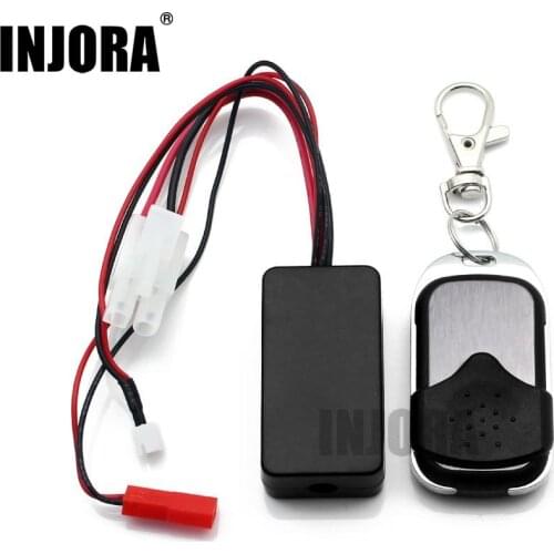INJORA RC Car Winch Control Wireless Remote Controller Receiver for 1:10 RC Crawler Axial SCX10 D90 Tamiya CC01