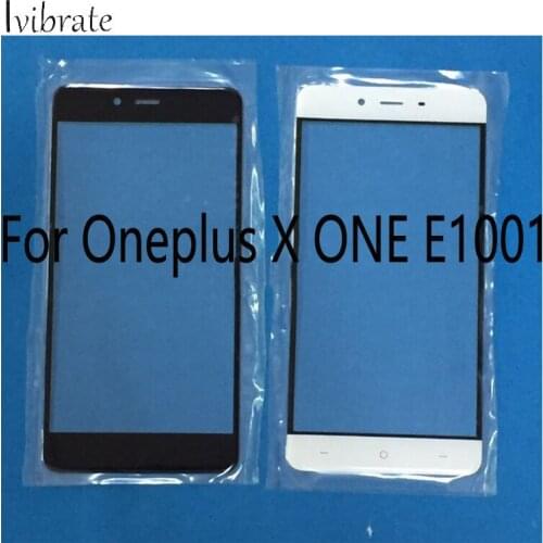 2pcs A+Quality For Oneplus X TouchScreen ONE E1001 One plus X Digitizer Touch Screen Glass panel Without Flex Cable replacement