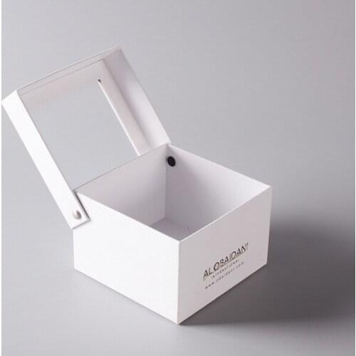 Storage gift box packing with clear window,Custom Paper Gift Packaging Paper Box ---PX10860