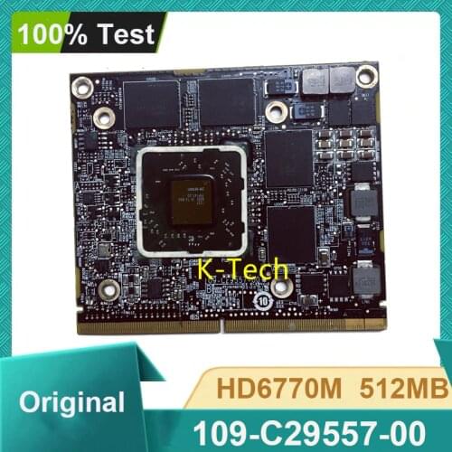 High Quality HD6770M HD6770 HD6750 6750M 109-C29557-00 VGA Video Graphic Card for iMac 27" A1312 iMac 21.5" A1311 216-0810001