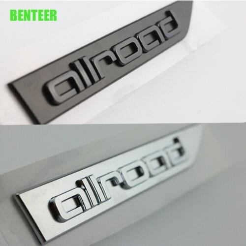1set Allroad Car Fender Sticker For Audi A1 A3 A4 A4L A6 A6L A7 A8 Q3 Q5 Q7 TTS Sline