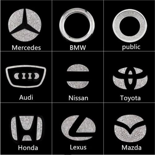 1 pcs Suitable for A Variety of Car Steering Wheel Decorative Stickers Steering Wheel Diamond Decorative Ring Car Decoration