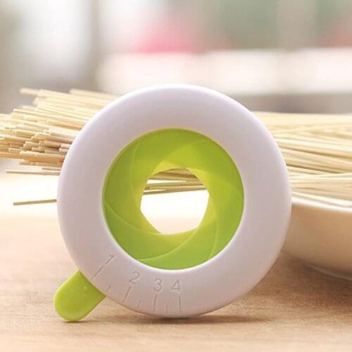 1 Pc Creative Spaghetti Measures Plastic 1-4 People Component Adjustable Pasta Tools Noodle Measuring Tools