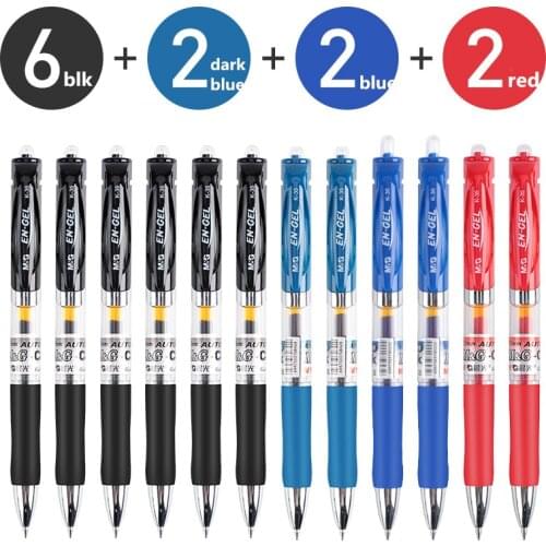 12 pcs/lot Gel ink pen M&G K35 classic RollerBall pen 0.5 Tip office and schoole stationery souvenir wholesale Free Shipping