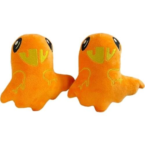 18cm Kawaii SCP-999 Tickle Monster Plush Toy Stuffed Soft Animals SCP 999 Plushie Anime Doll Pillow for Kids Boys Girls Gifts