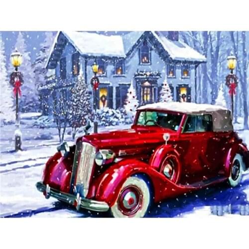 5D DIY Full Square Round Resin Cartoon Diamond Painting Christmas Cross Stitch Embroidery Mosaic New Arrival Home Decoration