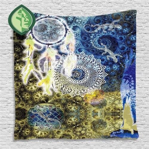 #a Mandala Indian Boho Wall Carpet Rectangle Beach towel printing Tapestry Europe and America Beach mat Window curtains sun