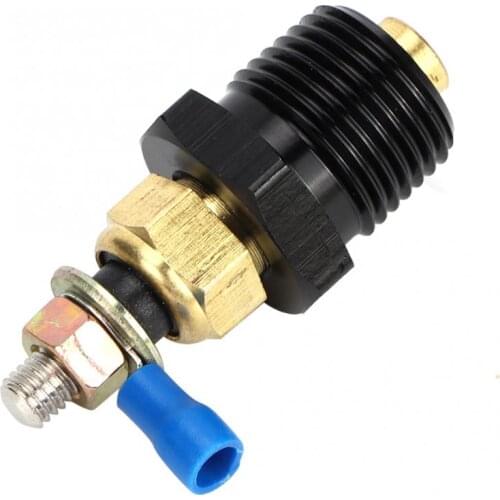 Car Coolant Temperature Transmitter Sensor Adapter Fits for Honda Civic Integra K20 K24 Aluminum AlloyCar Temperature Transducer