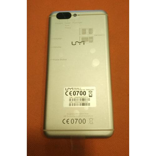 Used Original Protective Battery Case Cover+camera lens for UMI Z MTK Helio X27 Deca Core 5.5" FHD 1920x1080 Free Shipping