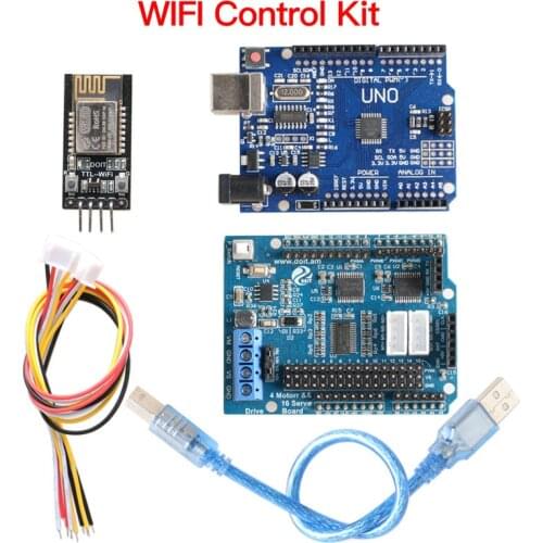 Bluetooth WiFi Handle Controller Kit for Arduino Robot Arm Gripper Tank Car Chassis DIY STEM Kit