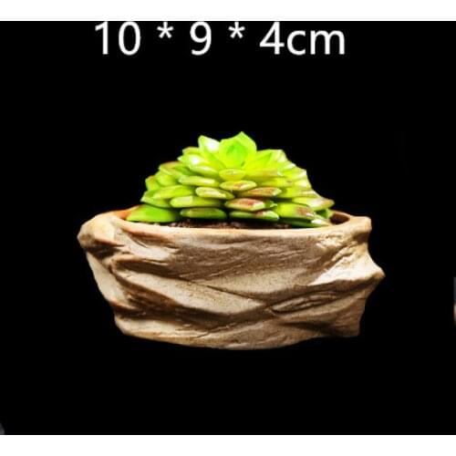 Flower Pot Mold Retro Gardening Decoration Concrete flower planter silicone molds DIY Cement Vase Mould