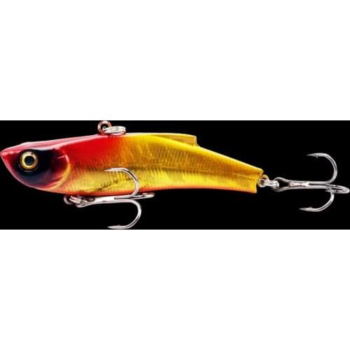 Diving Depth 0.5-3M Anti-corrosion Fishing Lure Hard Bait Artificial VIB Sinking Wobblers 75mm/18g 3D Eyes Plastic Fishing Bait