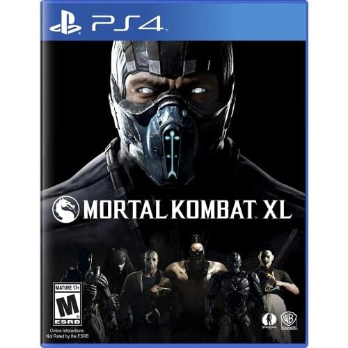 Mortal Kombat XL Playstation 4 Original Product Gaming PS4 Video Game Console Most Fun Popular Activity