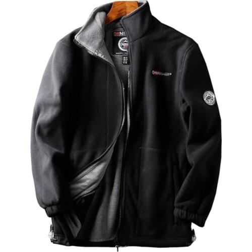 Oversized Coat Winter Jacket Men brand Fashion Vintage Sheepskin Jacket Mens Thickened Outdoor Warm Fleece Jackets Coats