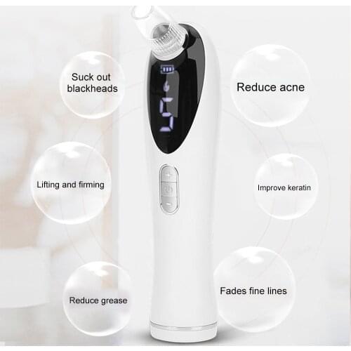 Facial Backhead Acne Removing Machine Vacuum Cleaner Tool Black Spot Pore Cleaning Machine