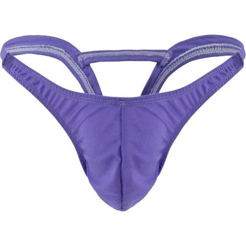 Men Sexy G-string Thong Jockstrap Bikini Underwear Sissy Pouch Briefs Panties Male Cueca Panties Briefs Lingerie Sissy Panties