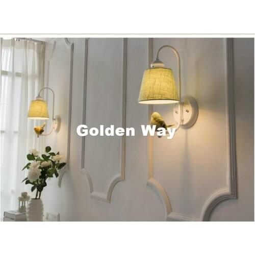 New Arrival Nordic Retro Wall Lamp Bedside Lights in Nordic Style Vintage Decorative Lighting Home Bar Bedroom Luminaire Lamp