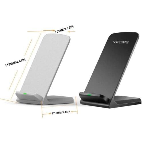 General Wireless Charging Bracket For Phone Double Coil Vertical And Horizontal Charging Safer Intelligent Protection