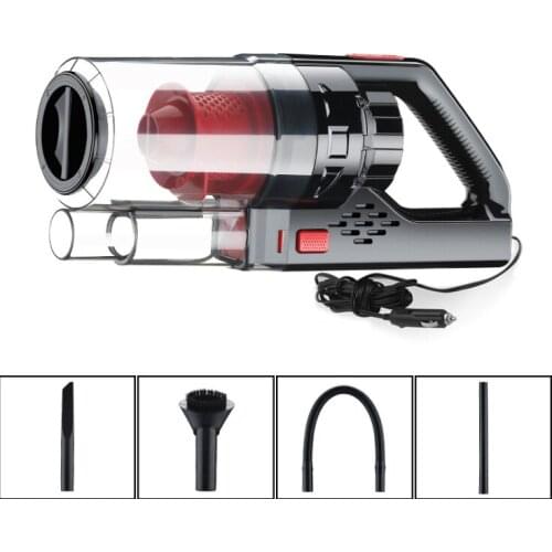 150W 6000PA Car Vacuum Cleaner Wet/Dry Portable Handheld Vacuum Cleaner with 4.5M Power Cord for Car Strong Power Suction