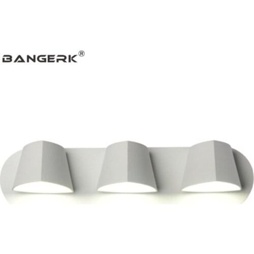 Nordic Design Modern Sconce Wall Light Rotating Bathroom LED Wall Lamp Bedside Iron Acrylic Home Decor Lighting Luminaire