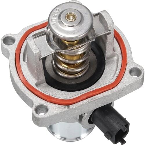 1pcs Black And Silver Coolant Thermostat For Chevrolet Aveo Cruze G3 Sonic/ Vauxhall/ Alfa Romeo 159 1.8 MPI