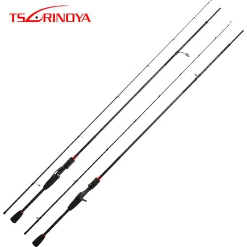 TSURINOYA Carbon MF Fishing Rod HACKER 2.04m 2.2m 2.28m UL L ML M MH Spinning Rod Casting Rod FUJI Accessories Lure Pesca Stick