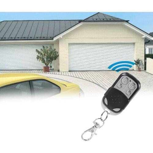 433Mhz Remote Control Universal Wireless Copy Code 4 Channel Electric Cloning For Gate Garage Door Keychain Switch Car Home Auto