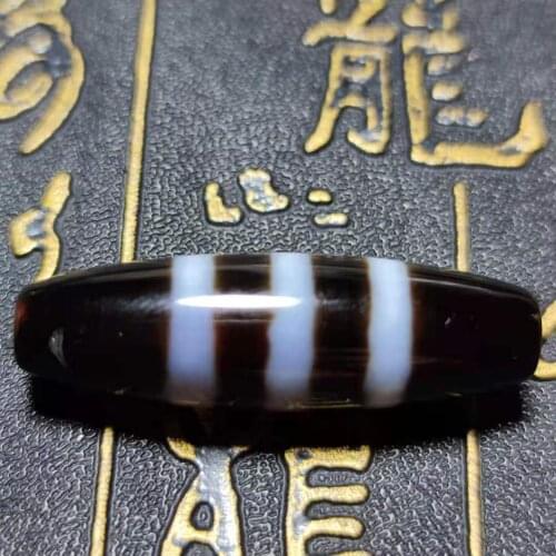 High Qaulity Natural Agate Strip Great Quality Loosing Beads Oval Tibetan Dzi Beads Free Shipping