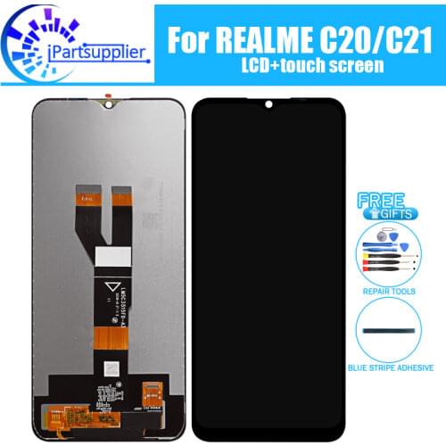 For OPPO REALME C20 LCD Display + Touch Screen Digitizer Assembly 100% New Tested LCD Screen+Touch for OPPO REALME C21