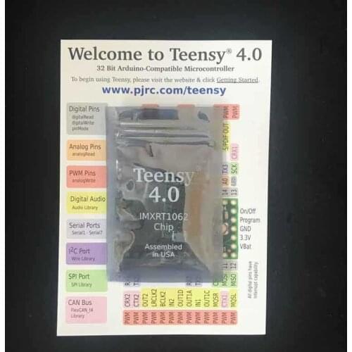 1PCS 2PCS Teensy 4.0 USB Development Board in stock