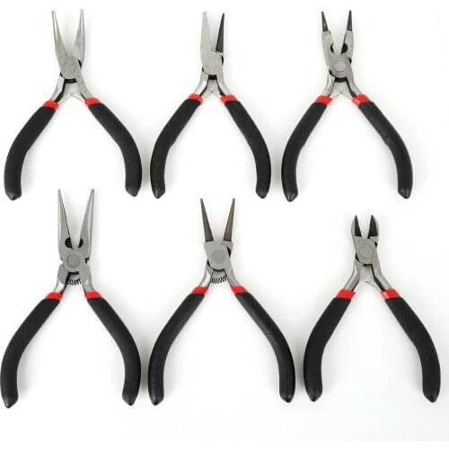 1 PCS Jewelry Pliers Multifunctional Portable Mini Needle Nose Pliers 9 Types Pliers Cutting Multi Tools Hand Tools