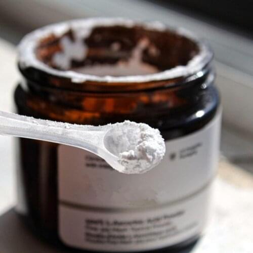 100% L-Ascorbic Acid Powder Fine 325 Mesh Topical Powder Vitamin C Anti Aging Whitening Brighten ORDINARY Colour Delicate Skin