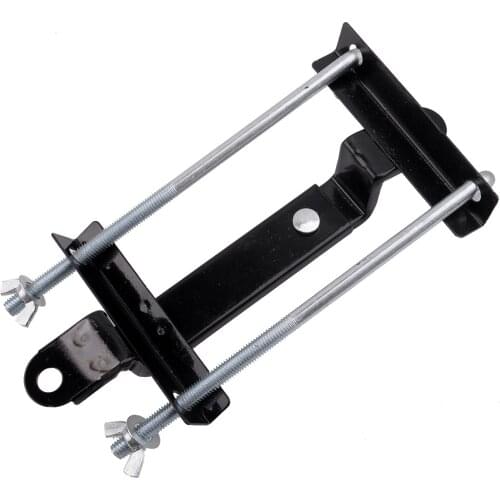 19cm Universal Storage Battery Holder Tray Hold Down Adjustable Stabilizer Bracket Stand Rack Car Metal