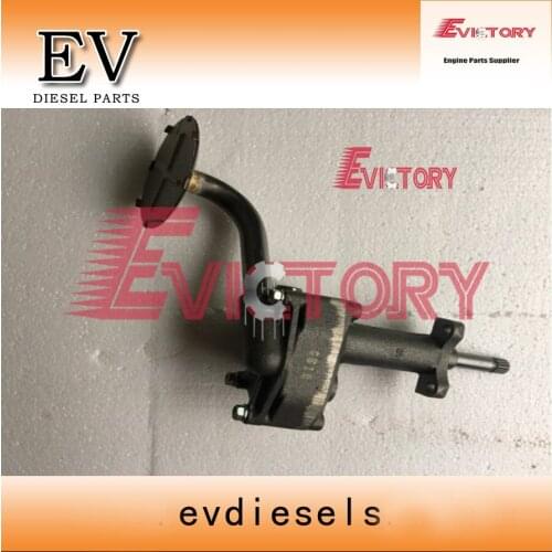 4BD1 4BD1T oil pump with oil strainer type 8-97128110-0 for Kobelco SK100 SK120 Excavator/Digger