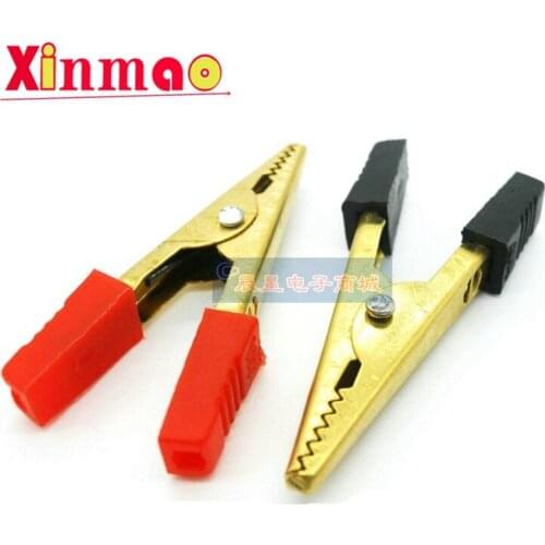 5PCS Large 5cm thick pure copper alligator clamp battery clamp charging clip experimental test clamp all copper battery clamp 5c