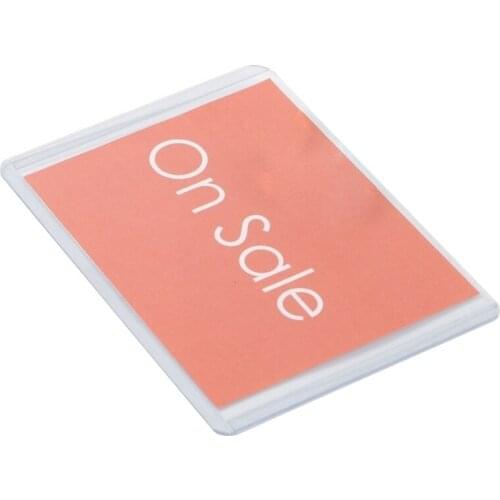 50 Pcs A7 House Number House Door Number Personalised Clear Sleeve Signs Holder Home Door Sign Name Plates Door Plates Pocket