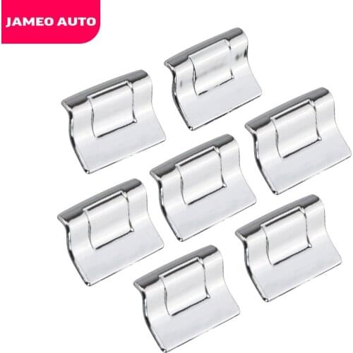 7Pcs/Set Car Styling ABS Chrome for Honda Accord 2008 - 2017 Windows Control Panel Button Sequins Trim Sticker Accessories