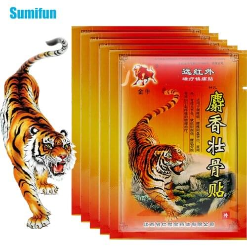 8pcs Tiger Balm Plaster Muscle Arthritis Joint Pain Killer Plastry Rheumatism Lumbar Back Neck Natural Rapid Pain Relief Sticker
