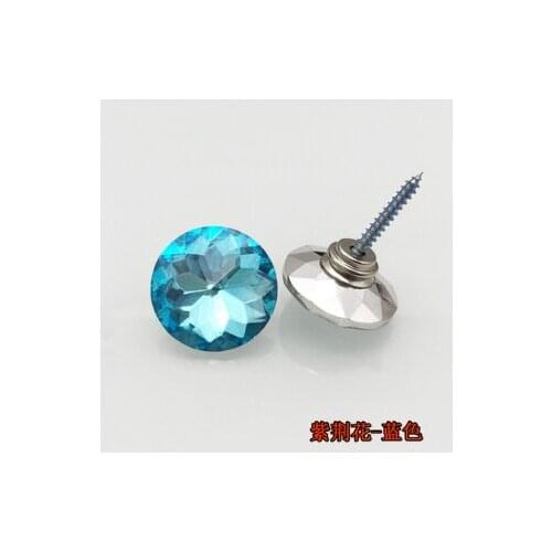 A12 20MM Crystal glass soft bag crystal button sofa bedside KTV background wall drill button decorative button DIY button